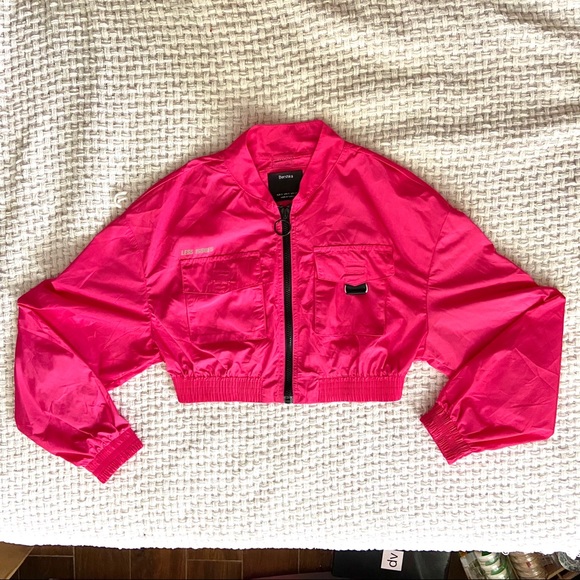 bershka pink jacket